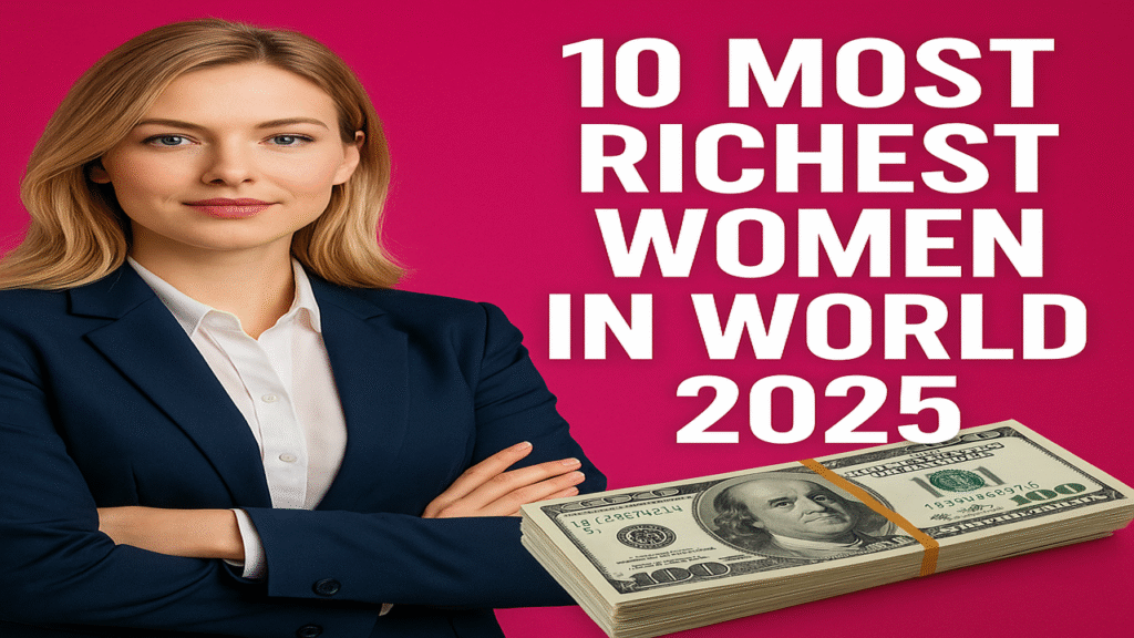 10 Most Richest Women in World 2025