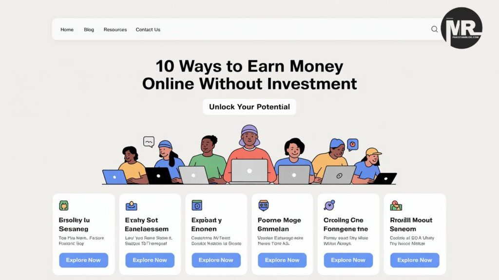 10 Ways to Earn Money Online Without Investment